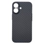 Чохол до мобільного телефона BeCover FIBRA Carbonite MagSafe Apple iPhone 17 Black (715406)