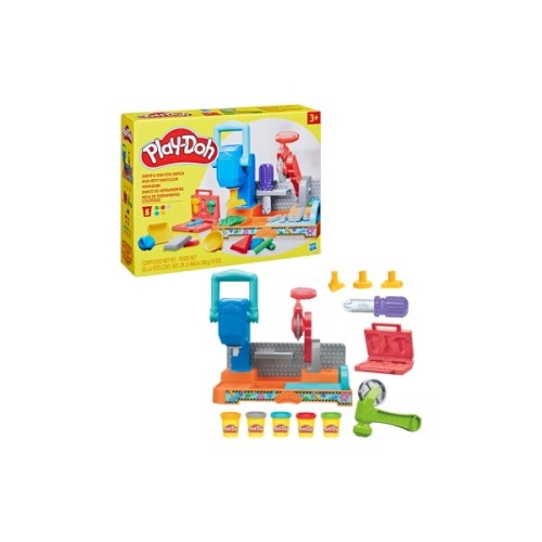 Набір для творчості Hasbro Play-Doh Верстак для штампування та розпилювання (F9141)