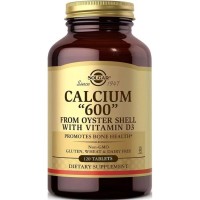 Мінерали Solgar Кальцій з черепашки устриці з вітаміном D3, 600 мг, Calcium from O (SOL00416)