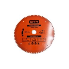 Диск пильний GTM 254×30мм, 80 зубів, по ламінату (SBL-25480)