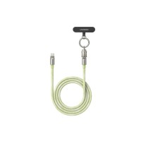 Дата кабель USB-C to USB-C 1.2m 60W green Ugreen (35500)