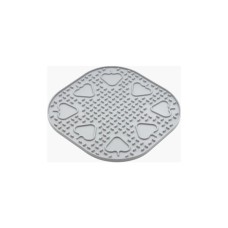 Універсальний посуд для тварин Fiboo Snoopy килимок для злизування ласощів та їжі, 25х25 см світло-сірий (FIB0250)