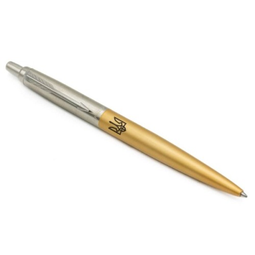 Ручка кулькова Parker JOTTER 17 XL UKRAINE Matt Gold CT BP Трезубец (13432_T001b)