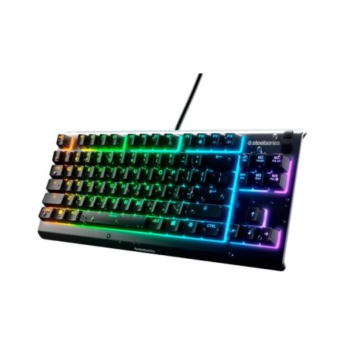 Клавіатура SteelSeries Apex 3 TKL UA USB Black (64831)