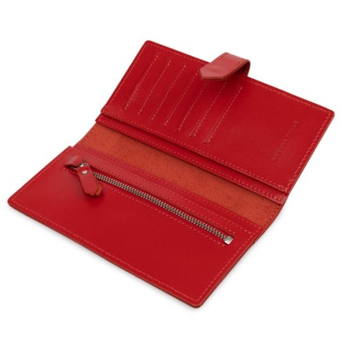 Гаманець Grande Pelle Червоний (11516)