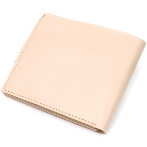 Гаманець Shvigel Шкіряний Молочний (16623)