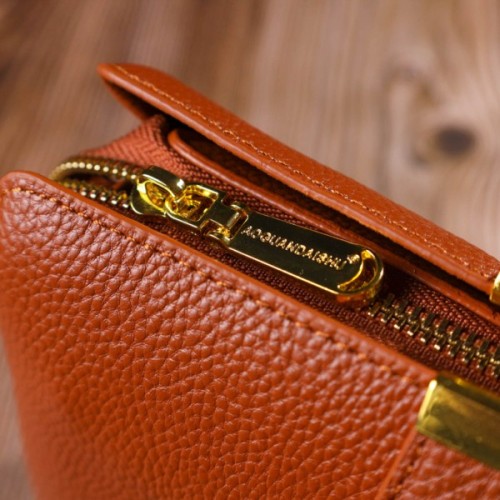 Сумка Vintage Жіноча на три відділення з натуральної шкіри Руда (22105)