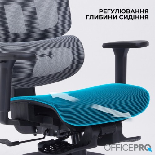 Офісне крісло OfficePro Skyline OC750-B-DG-DG (OC750-B-DG-DG)