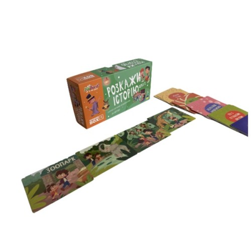 Настільна гра JoyBand Набір логічних карток Розкажи історію Серія №2 (WB102)