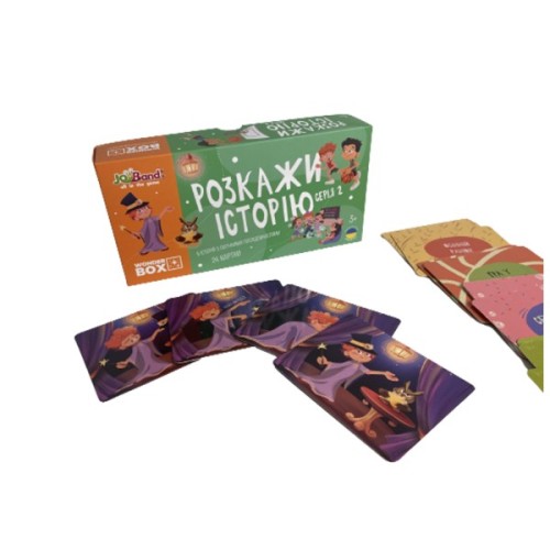 Настільна гра JoyBand Набір логічних карток Розкажи історію Серія №2 (WB102)
