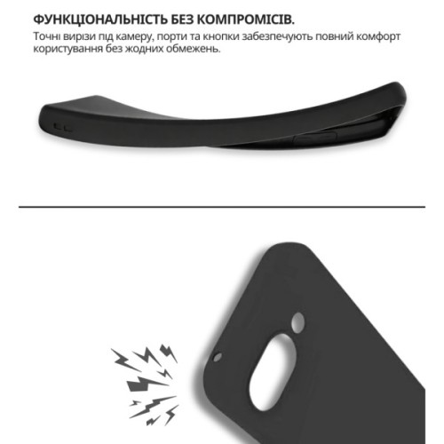 Чохол до мобільного телефона BeCover Google Pixel 9a Black (715053)