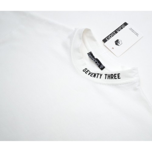 Футболка дитяча First kids базова (3507-146B-cream)