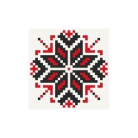 Картина по номерам ArtCraft Етнічний орнамент 30х30 см (13039-AC)