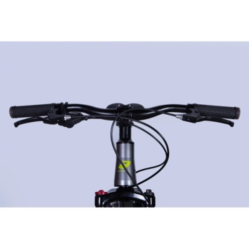 Велосипед Formula 24" ZEPHYR 3.0 DD CS рама-12" AL 2026 сірий з зеленим (OPS-FR-24-447)