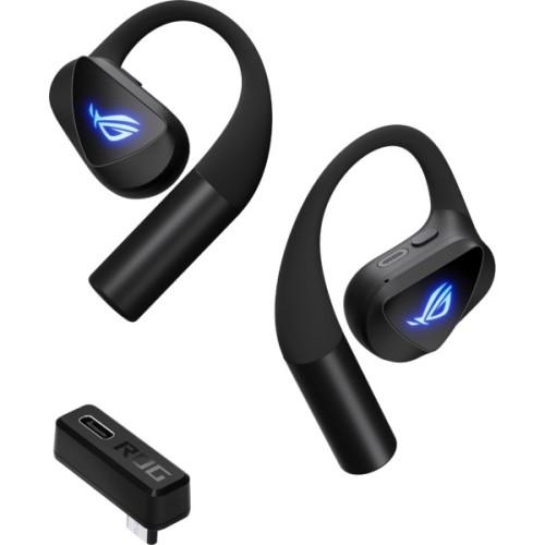 Навушники ASUS ROG Cetra Open Wireless/Bluetooth Black (90YH0450-BTUA00)