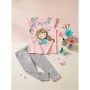 Набір дитячого одягу Breeze з дівчинкою (16409-116G-pink)