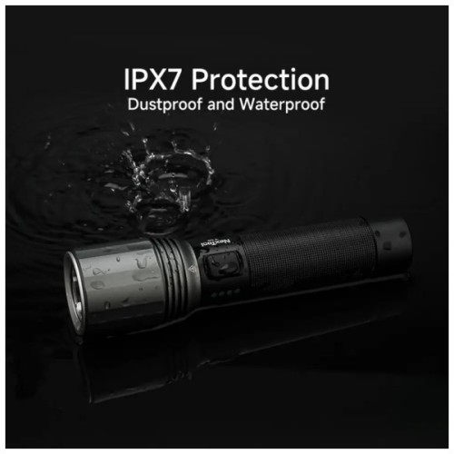 Ліхтар NexTool Flashlight T10, 2000 лм, алюмінієвий корпус (NE20343)