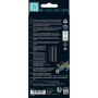 Олівці кольорові Faber-Castell Black Edition colour pencil, тригранні, чорне дерево, 12 кольорів (116412) (31214)