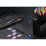 Олівці кольорові Faber-Castell Black Edition colour pencil, тригранні, чорне дерево, 12 кольорів (116412) (31214)