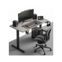 Комп'ютерний стіл GT Racer TY-1451 Dark Gray (TY-1451 (140x60x71-116) Dark Gray)