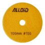 Круг зачистний Alloid Pro, алмазний, шліфувальний, на липучці, STAR, 100мм, зерно 100 (DD-63370)