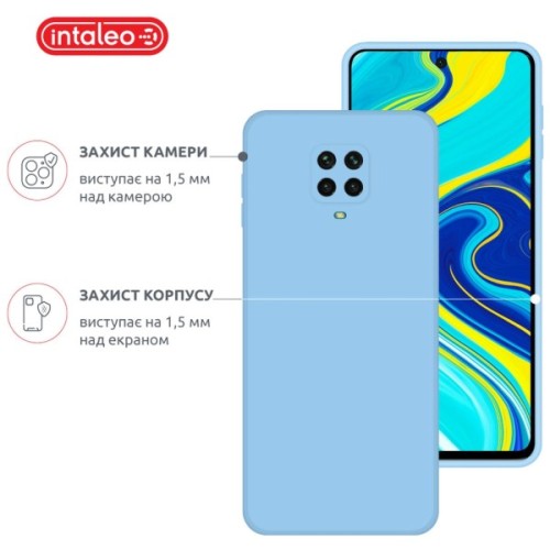 Чохол до мобільного телефона Intaleo SoftShell Xiaomi Redmi Note 9S Light Blue (1283126586293)