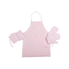 Фартух MirSon Набір 11-2409 Elma бязь дві прихватки + дві рукавички-прихватки + фартух (2200006752639)