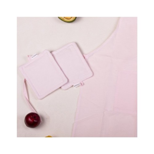 Фартух MirSon Набір 11-2409 Elma бязь дві прихватки + дві рукавички-прихватки + фартух (2200006752639)