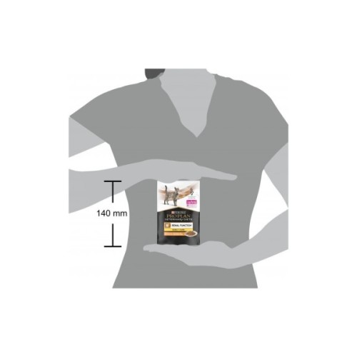 Вологий корм для кішок Purina Pro Plan Veterinary Diets NF Renal Function Early Care З куркою 10 x 85 г (7613287873934)