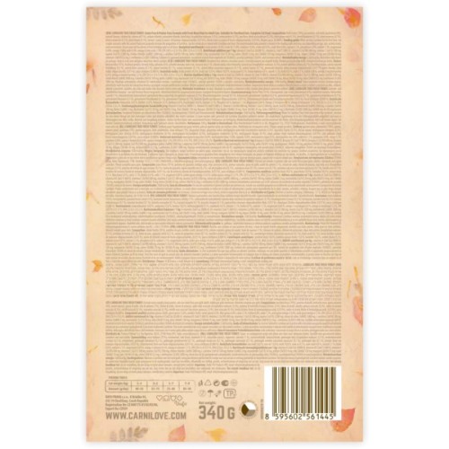 Сухий корм для кішок Carnilove True Fresh Cat Turkey 340 г (8595602561445)