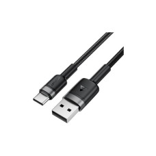 Дата кабель USB 2.0 AM to USB-C 1.2m 60W black Acefast (6974316285144)