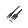 Дата кабель USB 2.0 AM to USB-C 1.2m 60W black Acefast (6974316285144)