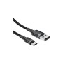 Дата кабель USB 2.0 AM to USB-C 1.2m 60W black Acefast (6974316285144)