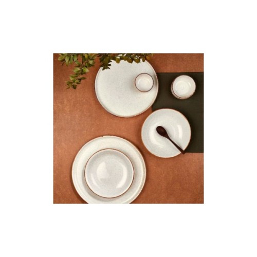 Тарілка By Bone серія "Effect" декор Dust кругла 17 см (EF-DS-ZT-17-DZ)