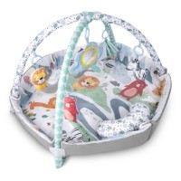 Дитячий килимок Canpol 0 Safari - сірий (81/100)