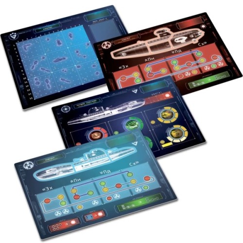 Настільна гра WoodCat Капітан СОНАР (Captain Sonar) (укр.) (ВР_КС)