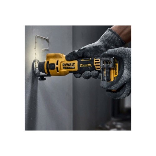 Фрезер DeWALT 18V, XR Li-Ion, 26000об/хв, цанга 3.2-6.4мм, 0.79кг (без АКБ та ЗП) (DCE555N)
