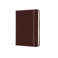 Книга записна Optima А6 NAMIB, тверда обкладинка, гумка, білий блок лінія, бордо (O20387-18)