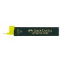 Грифель для механічного олівця Faber-Castell Super-Polymer В (діаметр 0,35 мм), 12 штук в пеналі (6053)