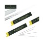 Грифель для механічного олівця Faber-Castell Super-Polymer В (діаметр 0,35 мм), 12 штук в пеналі (6053)