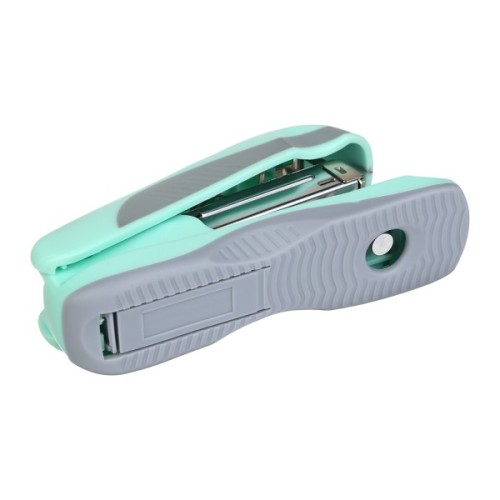 Степлер Buromax пластиковий PASTEL, 20 аркушів, (скоби №24, 26), 111 х 62 х 32 мм, м'ятний (BM.4215-38)