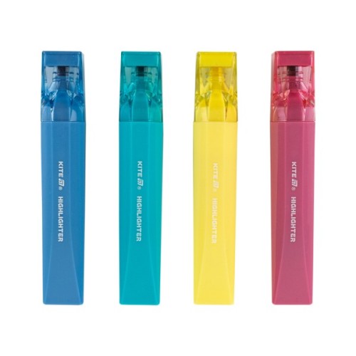 Набір маркерів Kite Highlighter Creative Trendy Colors, набір з 4-х кольорів (K24-1144-4)