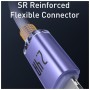 Дата кабель USB 2.0 AM to Lightning 1.2m 2.4A Crystal Shine Series purple Baseus (CAJY000005)