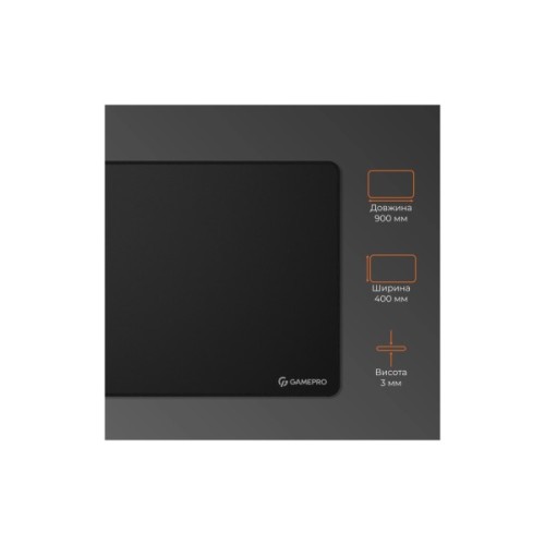 Килимок для мишки GamePro MP275B Speed/Control Black (MP275B)