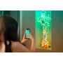 Гірлянда Twinkly Smart LED Strings USB 100 Pearl-shaped RGB LEDs, Clear Wire, USB-C 6м (TWKP100RGB-T)