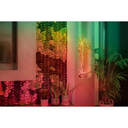 Гірлянда Twinkly Smart LED Strings USB 100 Pearl-shaped RGB LEDs, Clear Wire, USB-C 6м (TWKP100RGB-T)