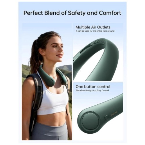 Вентилятор Jisulife Neck Fan Life3 FA14 green