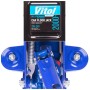 Домкрат Vitol DP-135340K, підкатний, гідравлічний, 2т, min 135мм, max 340мм, поворотна ручка, валіза (DP-135340K)
