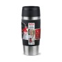 Термокружка Tefal Travel Mug Classic, 360мл, нержавіюча сталь, чорний (N2020210)