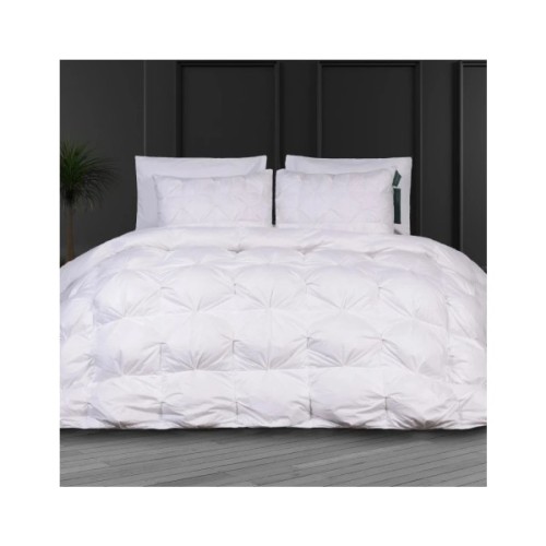 Ковдра MirSon Набір №10001 Imperial Brilliance Ковдра зимова Полуторне 140х205 Гусячий пух + подушка 50х70 (2200010810745)